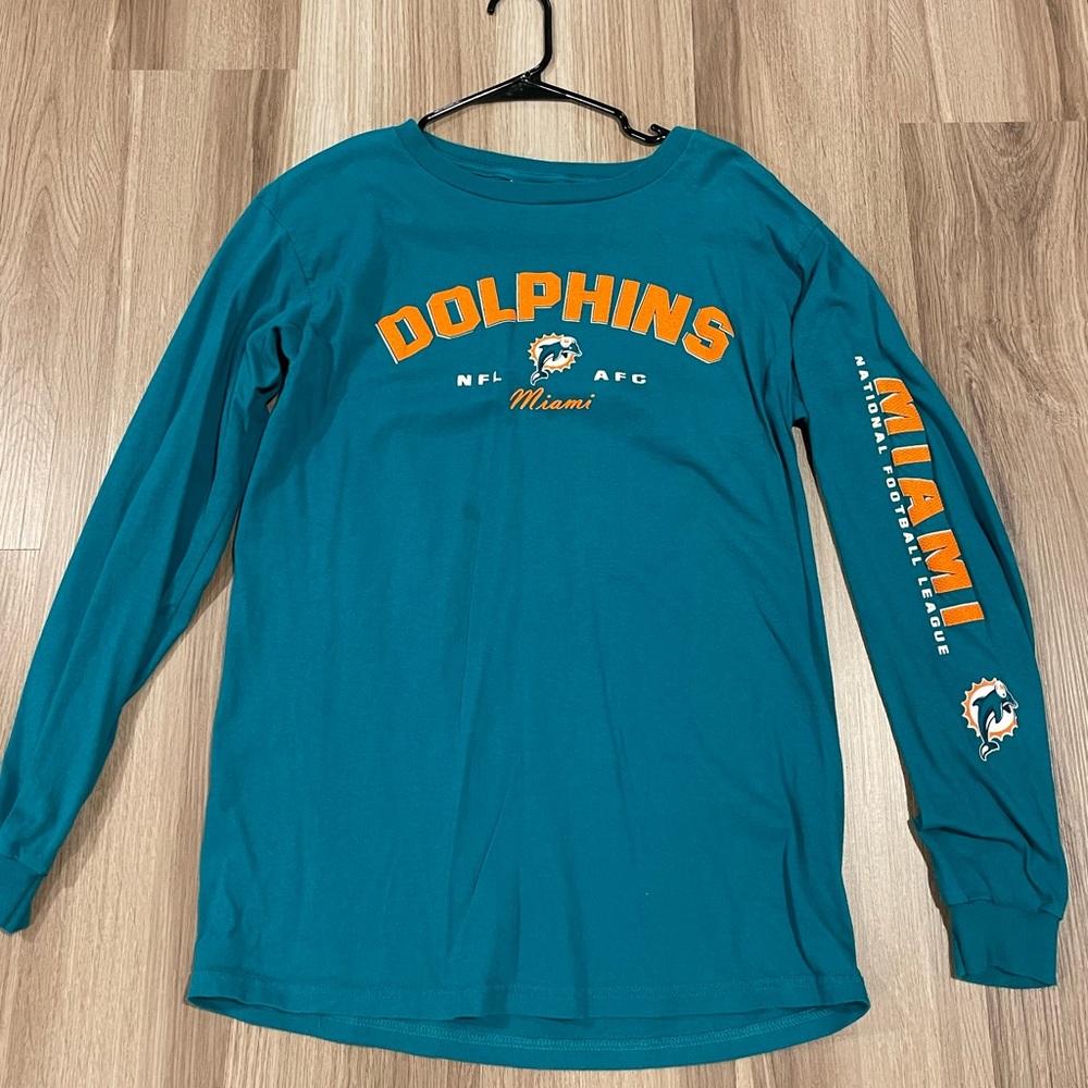 VINTAGE Miami Dolphins Cotton Long Sleeve